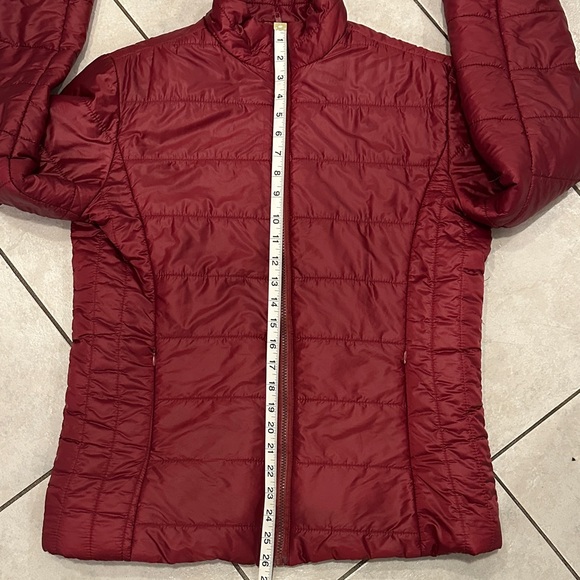 Women's Cherry Red light Puff Jacket - Picture 8 of 10